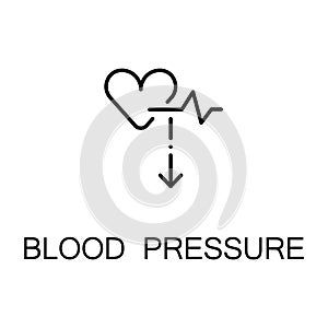 Blood pressure icon