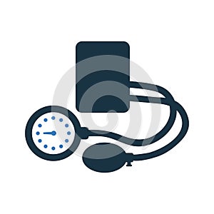 Blood pressure measurement icon design