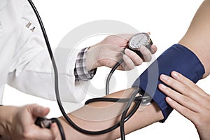 Blood pressure measuring