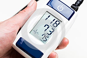 Blood pressure measuring