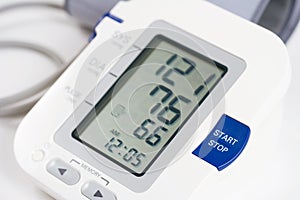 Blood pressure monitor photo