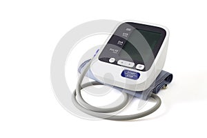 Blood pressure monitor with automatic system white background