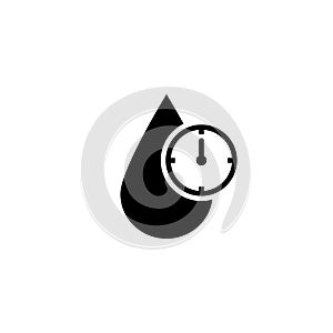 Blood pressure silhouette icon