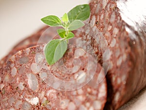 Blood pudding