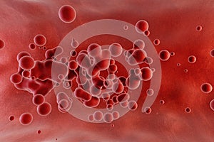 Blood red corpuscles