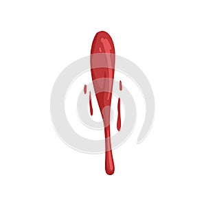 Blood stain vector Illustration on a white background