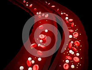 Blood Stream - Normal vs Diabetes