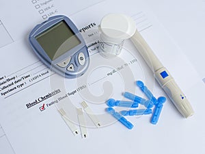 Blood sugar testing