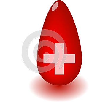 Blood supply donation concept