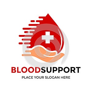 Blood Support Logo