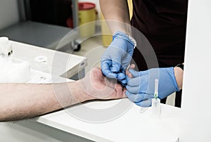Blood test - Health care and medicine theme