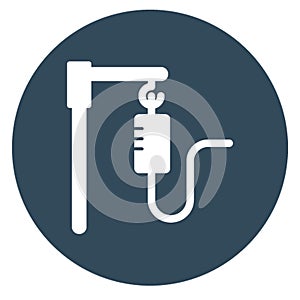 Blood Transfusion Isolated Vector icon which can be easily modified or edit photo