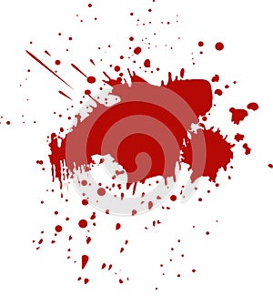 Blood, Wine splash splatter