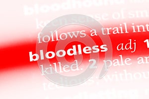 bloodless