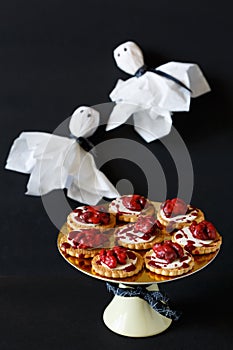 Bloody brain biscuits.