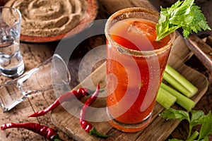 Bloody Caesar Cocktail photo