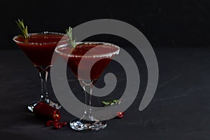 Bloody Mary cocktail. Alcoholic drink with vodka