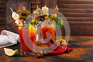 Bloody Mary cocktail