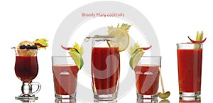 Bloody Mary cocktails