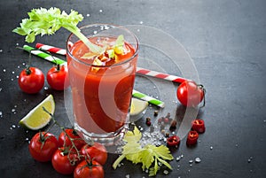 Bloody Mary coktail.