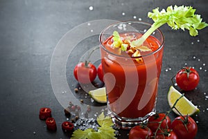 Bloody Mary coktail.