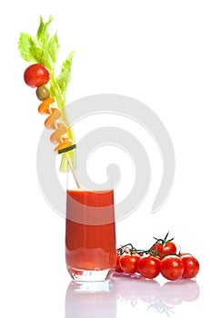Bloody Mary - vegetable juice