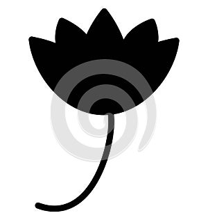 Bloom Vector Icon which can easily modified or edit