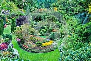 Blooming Gardens in British Columbia