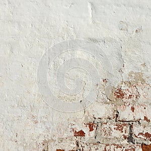 Blotch Red White Old Brick Wall Frame Background Texture