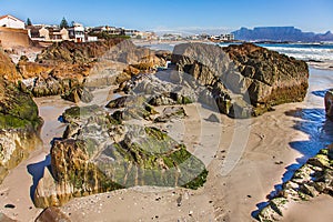 Blouberg beach with a view of the Table Mountain