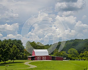 Blount County Tennessee Farm Scene