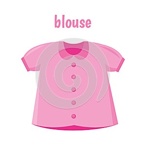 Blouse isolated