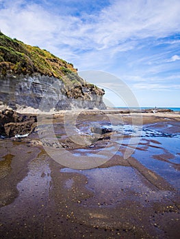 Blow Hole @ Muriwai Beach, New Zealand