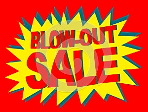 Blow-out Sale (Vector)
