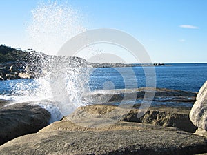 Blowhole at Bicheno photo