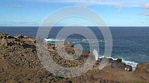 Blowhole Maui,Hawaii