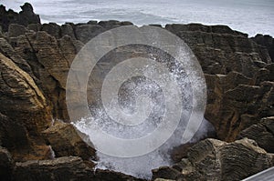 Blowhole underway photo