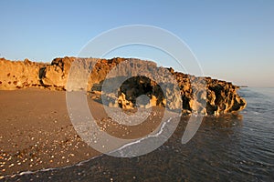 Blowing Rocks Preserve on Jupiter Island, Florida.