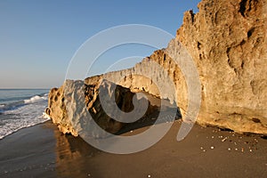 Blowing Rocks Preserve on Jupiter Island, Florida.