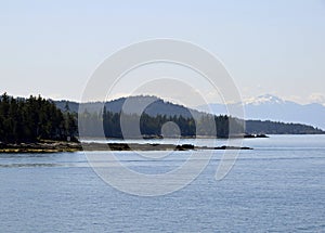 Blubber Bay and Vancouver Island Mountain ranges