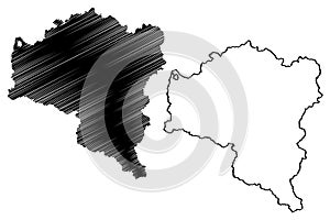 Bludenz district (Republic of Austria or Ã–sterreich, Vorarlberg or Vorarlbearg state)