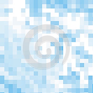 Blue abstrack mosaic background,