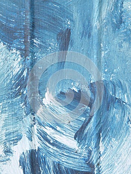Blue abstract