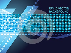 Blue abstract background