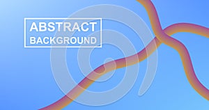 Blue Abstract Background and Gradient Path