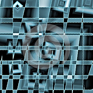 Blue abstract background for technology