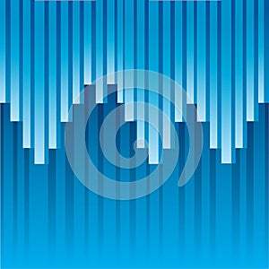 Blue abstract background Vector illustration