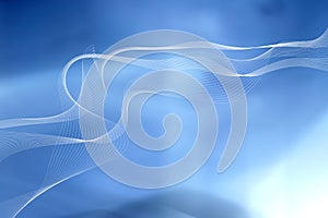 Blue abstract business background