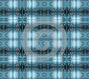 BLUE ABSTRACT DUPLICATION PATTERN