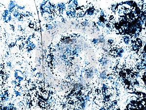 Blue Abstract Geometric. Navy Watercolor Ink. Cobalt Grunge Trendy. Azure Texture Water. Paint Flow. Design Flow. Art Poster.